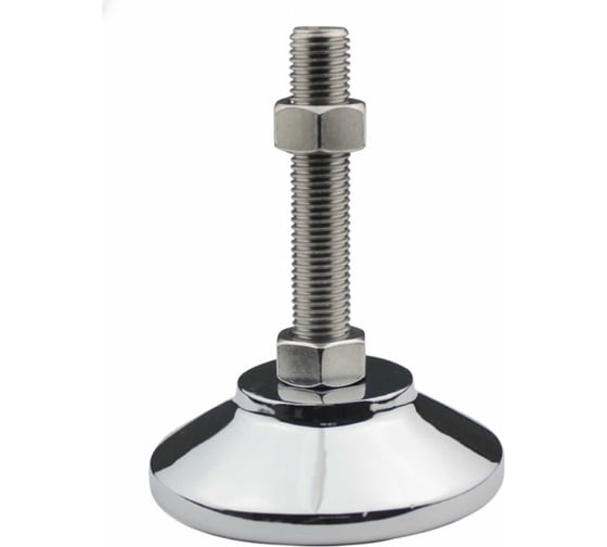 Опора Алтервиа регулируемая стальная с пластиной антискольжения, шпилька сталь Арт. A40701.T12020100A 1