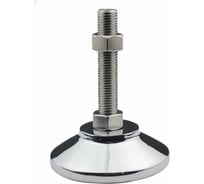 Опора Алтервиа регулируемая стальная с пластиной антискольжения, шпилька нержавеющая сталь Арт. A40701.T12024150S