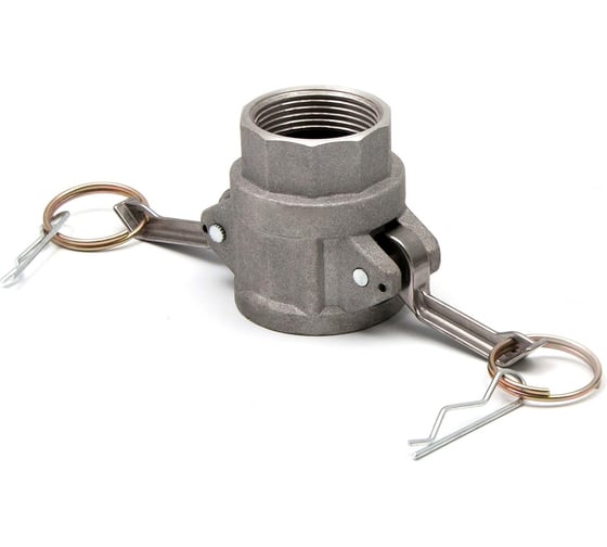 Камлок алюминиевый Holzer Flexo для шланга д. 75 мм D-300 (3) ALUD300 1