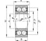 Подшипник 3208B-2RSTN/EQ DINROLL 7010000004147 2