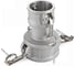 Камлок TITAN LOCK типа DD (переходник розетка 3 х розетка 2), нерж. 316, TL3020DDSS 2
