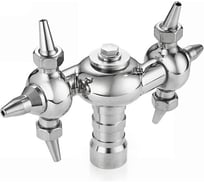 Моющая головка TITAN LOCK струйная ротационная (S-обр.) DN25 резьба 1-1/2, AISI304, TL25WHRS-G1.1/2