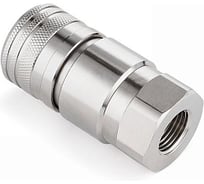 Соединение БРС TITAN LOCK 3/8in, серия C, ISO 16028, розетка, нерж. сталь 304, G1/2 TL3CF-S-G1/2