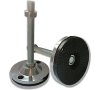 Опора UnitMC винтовая регулируемая 100хМ16х150 (основание сталь, винт сталь) 400204 100хМ16х150