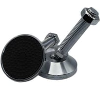 Опора UnitMC регулируемая шарнирная 80хМ20х100 (основание сталь, винт сталь) 400203 80хМ20х100