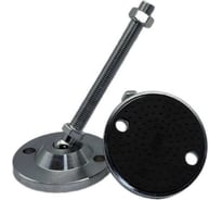 Опора UnitMC регулируемая шарнирная 100хМ16х150 (основание сталь, винт сталь) 400203 100хМ16х150