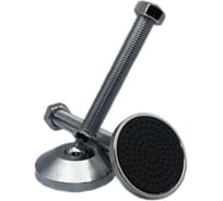 Опора UnitMC регулируемая шарнирная 80хМ20х150 (основание сталь, винт сталь) 400203 80хМ20х150