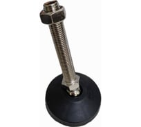 Шарнирная регулируемая опора UnitMC 80хМ20х100 (основание PA66, винт сталь) 400201 80xM20x100