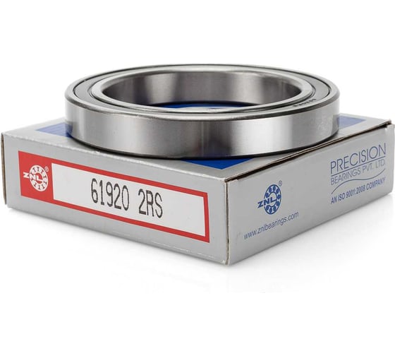 Подшипник ZNL 1000920 2RS (61920 2RS) 1
