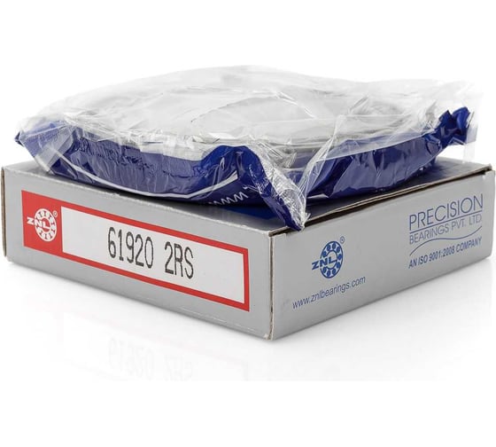 Подшипник ZNL 1000920 2RS (61920 2RS)