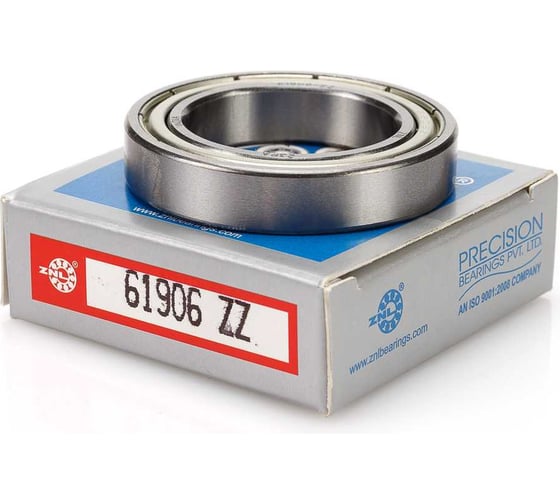 Подшипник ZNL 1000906 ZZ (61906 ZZ) 1