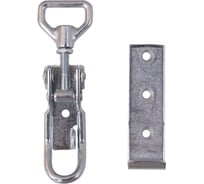 Замок для ящика VORMANN с регулирующим винтом, с прямой ответной частью 125/145х47 мм, оцинкованный 01205000/8030