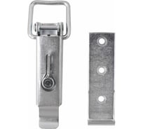 Замок для ящика VORMANN с задвижкой, с прямой ответной частью 138х47 мм, оцинкованный 01206130/8030