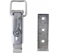 Замок для ящика VORMANN с задвижкой, с прямой ответной частью 110х37 мм, оцинкованный 01206105/8025