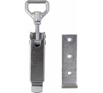 Замок для ящика VORMANN с регулирующим винтом, с прямой ответной частью 153/170х47 мм, оцинкованный 01207000/8030