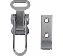 Замок для ящика VORMANN с выгнутой ответной частью 69х26 мм, оцинкованный 01210070/9015