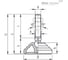 Опора Elesa+Ganter LV.A-100-24-AS-M16x138 309541 2