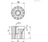 Торцевая заглушка Elesa+Ganter NDX.T-38x1,5-M10, 2 шт 320272 2