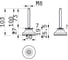 Опора Elesa+Ganter LSQ.A-50-8,5-AS-SST-M8x73 360793 2