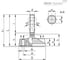 Опора Elesa+Ganter LVQ.F-80-14-AS-SST-M20x110 335011 2