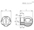 Ручка Elesa+Ganter EBK.43 B-M6-SOFT-C1 245101-C1 2