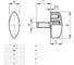 Ручка Elesa+Ganter CT.476/30 P-M8x25, 5 шт 8372 2