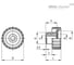 Ручка Elesa+Ganter BT.20-SST-FP-M5, 2 шт 106530 2