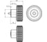 Ручка Elesa+Ganter MBT.30 B-M5-C9, 3 шт 34201-C9 2
