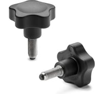 Ручка Elesa+Ganter VC.692/25 SST-p-M5x16-PB, 2 шт 166182