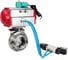 Затвор дисковый DN.ru 304-304-Sil-2W-T-H Ду20 Ру10 резьбовой, пищевая нерж. сталь, пневмопривод SA-065, пневмораспр. 24VDC, МППП-200 D050-90149 1