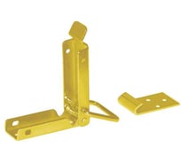 Замок защелка накидная-сундучная Крепстор 70 мм, золото, 1 шт. 4665317041168