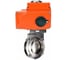 Затвор дисковый DN.ru 304-304-Sil-2W-C-H Ду32 Ру10 кламповый, пищевая нерж. сталь, эл.привод QT2-003-24VDC D050-89836 2