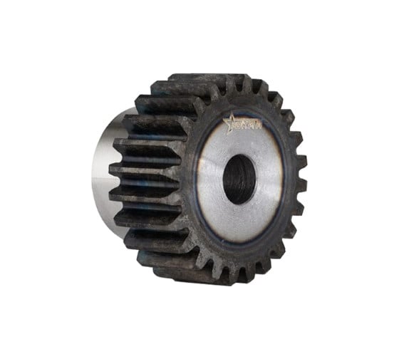 Зубчатая шестерня ISKRA под расточку со ступицей и калеными зубьями, M=1,5, Z=15, PM27T15-ISKRA