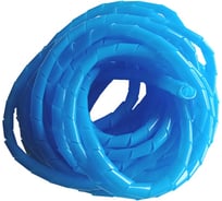 Спиральная пластиковая оплетка PARLMU SWB 20-4-k50 полиэтилен, размер 20, бухта 50 m, цвет голубой PR4400900-50