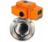Затвор дисковый DN.ru 304-304-Sil-2W-T-H Ду20 Ру10 резьбовой, пищевая нерж. сталь, эл.привод QT-005-220В-0-10В-HARK D050-90212 2