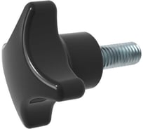 Комплект АЛТЕРВИА ручка крестообразная с наружной резьбой, бакелит Арт. (упаковка 4 штуки) A51212.912320610.4