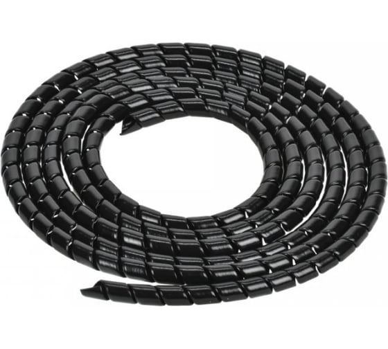 Защитная пластиковая спираль Промрукав гибкая 20 мм (25 м/уп) черная PR08.32535 1