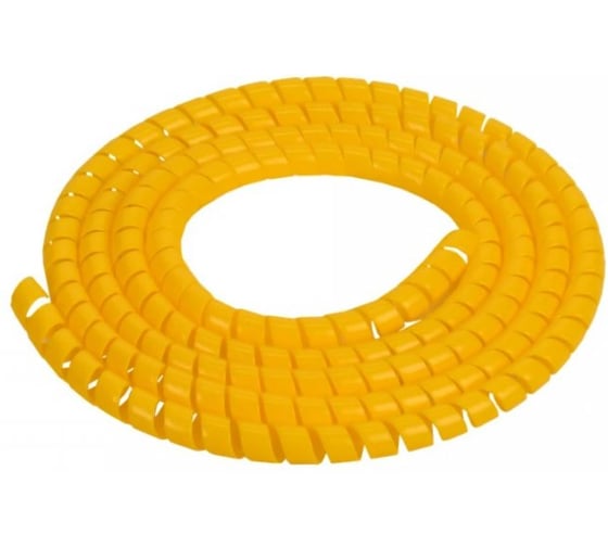 Защитная пластиковая спираль Промрукав гибкая 20 мм (25 м/уп) желтая PR08.33228 1