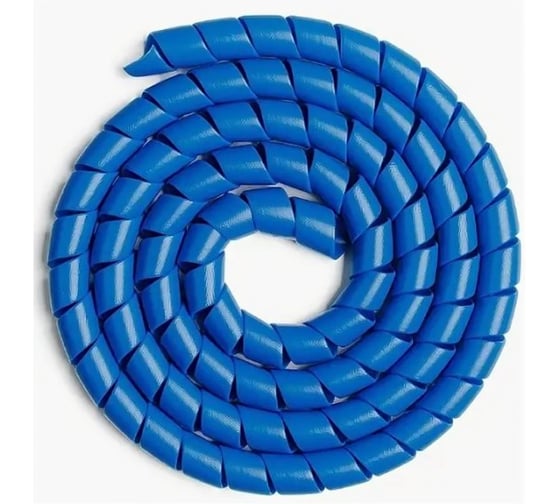 Защитная пластиковая спираль Промрукав 16 мм (2 м/уп) синяя PR08.33202 1