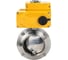 Затвор DN.ru дисковый 304-304-EPDM-2W-W-H Ду50 Ру10 пищ.нерж.сталь,эл.привод 24В D050-73343 1