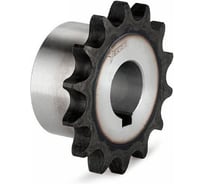 Звездочка с готовым отверстием ISKRA d=25, цепь 08B-1, Z=12 (калёные), ступица, PS09T12-K25-ISKRA