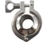 Clamp соединение в сборе NEWKEY DIN 32676, Silicon, AISI 304, DN25 (28мм) NK-CLPCSil25/4 2