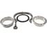 Clamp соединение в сборе NEWKEY DIN 32676, EPDM, AISI 304, DN 100 (104мм) NK-CLPCEPDM100/4 3
