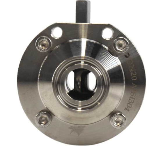 Затвор дисковый NEWKEY Clamp DIN нержавеющий, Силикон, AISI304 DN20 (3/4), (CF8), PN8 NK-DZCLPSil20/4