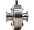 Затвор дисковый NEWKEY Clamp DIN нержавеющий, Силикон, AISI304 DN20 (3/4), (CF8), PN8 NK-DZCLPSil20/4 3