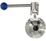 Затвор дисковый NEWKEY Clamp DIN нержавеющий, EPDM, AISI304 DN20 (3/4), (CF8), PN8 NK-DZCLPEPDM20/4 2