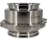 Обратный клапан NEWKEY Clamp DIN32676 нержавеющий, AISI304 DN 150, (CF8), PN8 NK-CSCLP150/4 5