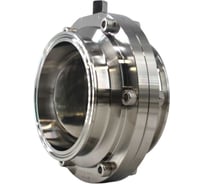 Затвор дисковый NEWKEY Clamp DIN нержавеющий, EPDM, AISI304 DN100 (4), (CF8), PN8 NK-DZCLPEPDM100/4