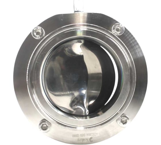 Затвор дисковый NEWKEY Clamp DIN нержавеющий, EPDM, AISI304 DN80 (3), (CF8), PN8 NK-DZCLPEPDM80/4