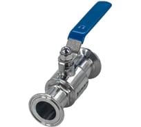 Кран шаровый NEWKEY Clamp DIN32676 нержавеющий, AISI304 DN25 (28мм), (CF8), PN8 NK-BCLP25/4